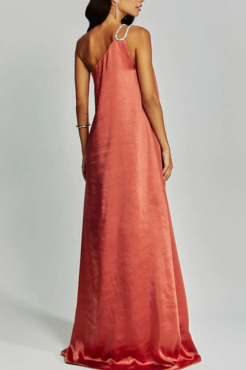 Nonnadress Satin Slouchy Casual Dress