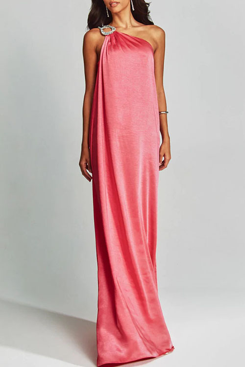 Nonnadress Satin Slouchy Casual Dress