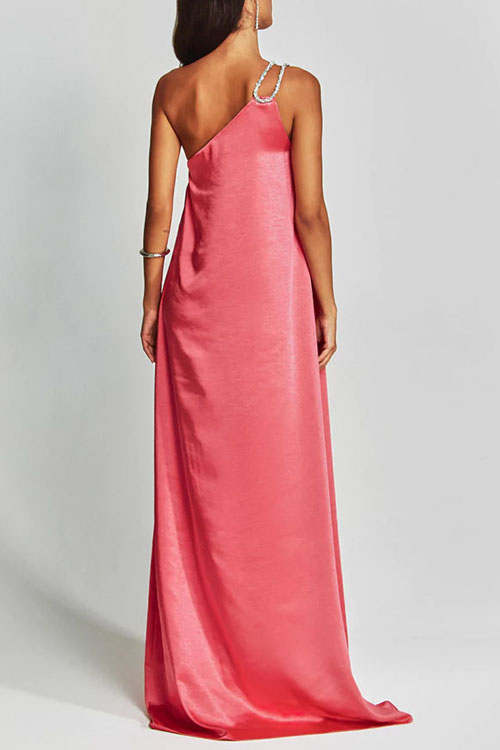 Nonnadress Satin Slouchy Casual Dress