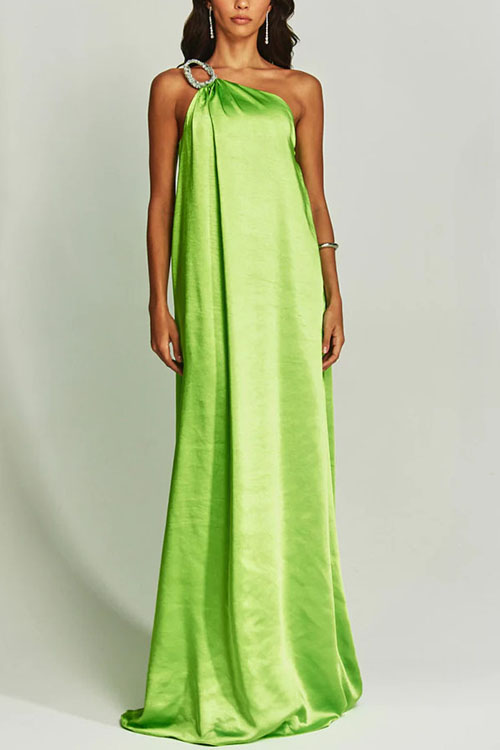 Nonnadress Satin Slouchy Casual Dress