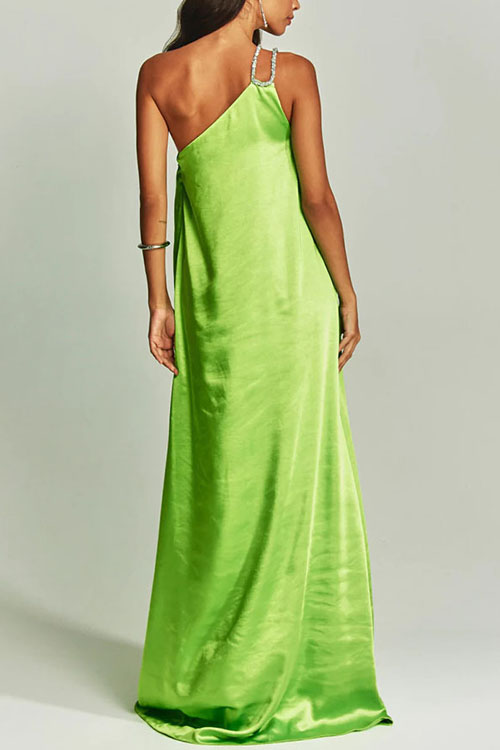 Nonnadress Satin Slouchy Casual Dress