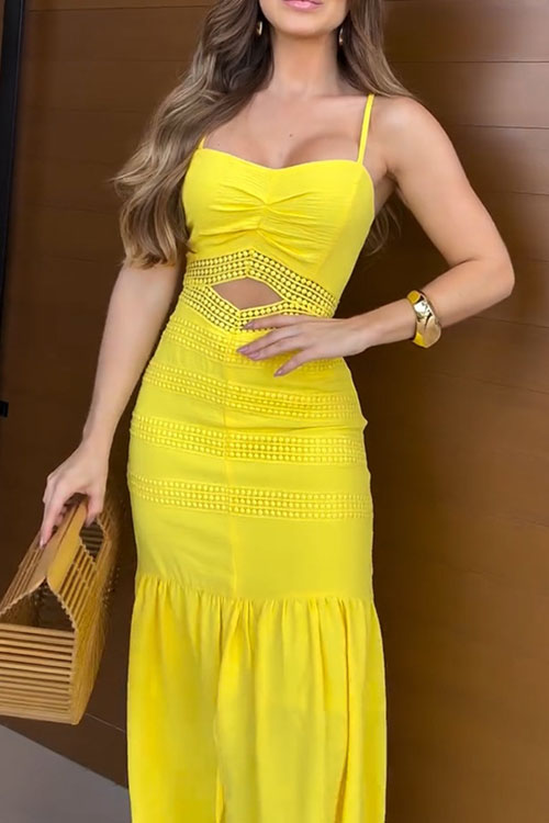 Nonnadress Lily Wong Halter Split Dress