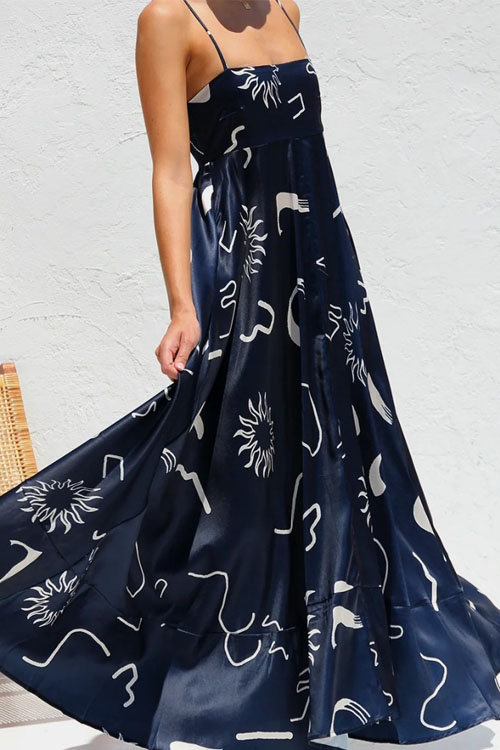 Nonnadress Midnight Rain Slip Dress