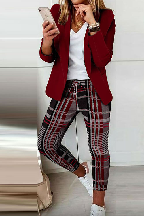 Nonnadress Printed and fashionable suit two piece set