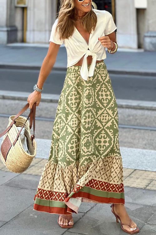 Relaxed Holiday Skirt