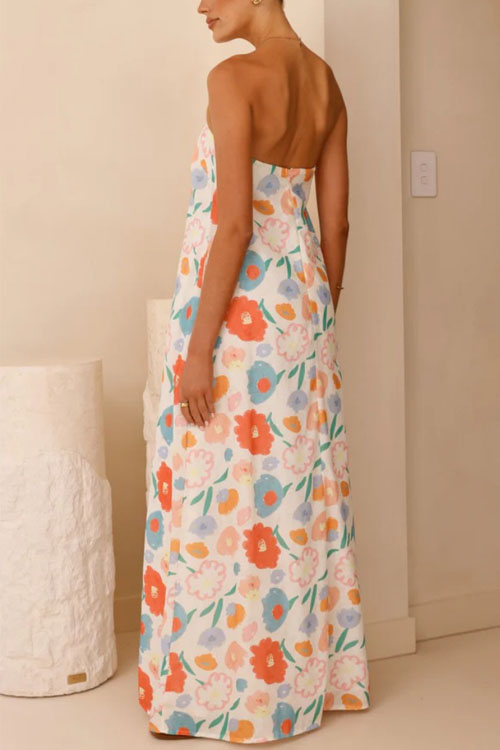 Nonnadress Digital Printed Sheath A-Swing Dress