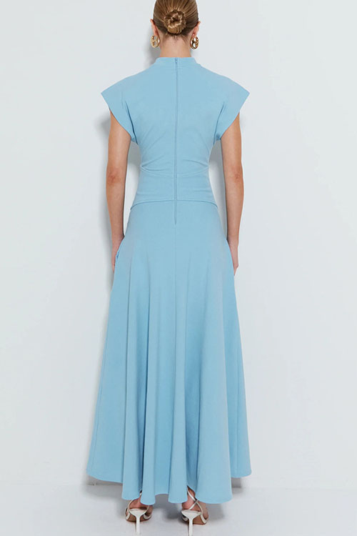 Nonnadress Slim fit slit maxi dress