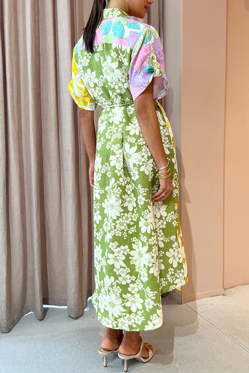 Nonnadress Loose Pocket Vacation Dress