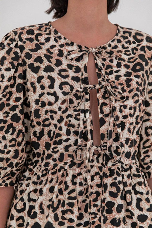 Nonnadress Fashionable Striped Patchwork Shirt Top