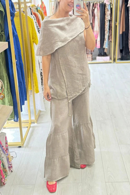 Nonnadress Fashion casual loose sleeveless plus size suit