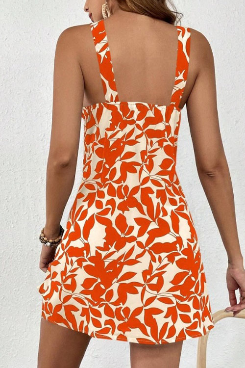 Nonnadress Backless Ruffled Halter Neck Dress