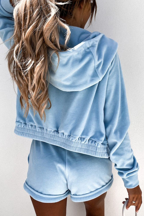 Nonnadress Casual Hooded Sweatshirt Set Two-piece Set