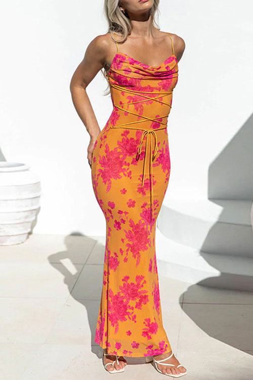 Nonnadress Backless Strappy Bodycon Dress