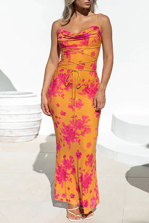 Nonnadress Backless Strappy Bodycon Dress