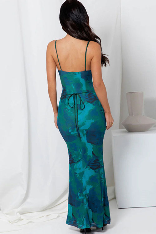 Nonnadress Backless Strappy Bodycon Dress