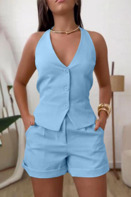 Nonnadress Fashion casual vest set