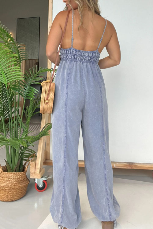 Nonnadress Suspender chest-wrapped jumpsuit