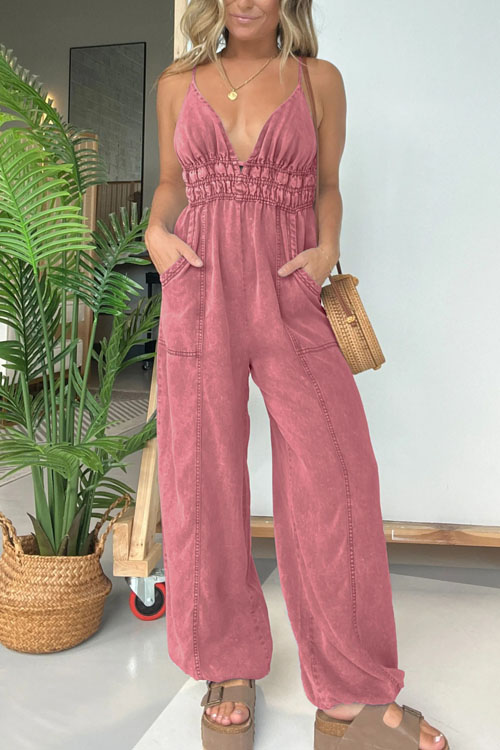 Nonnadress Suspender chest-wrapped jumpsuit
