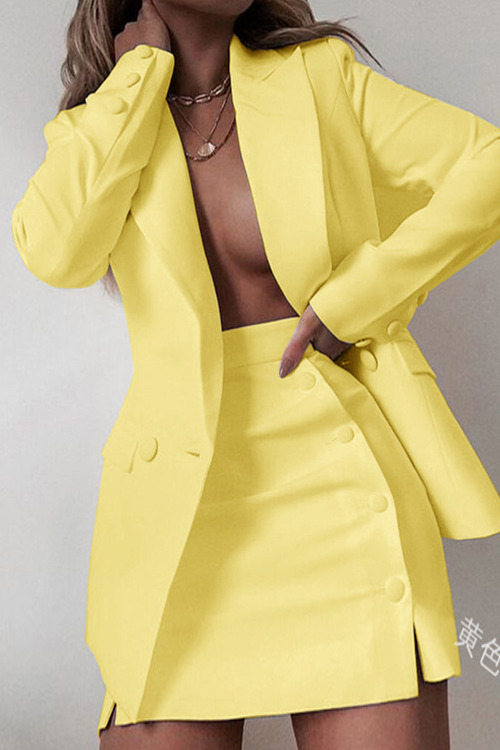 Nonnadress Fashionable suit top + skirt two-piece set