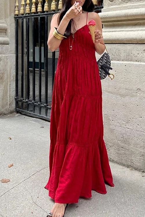 Nonnadress Summer wine Comfortable casual dress