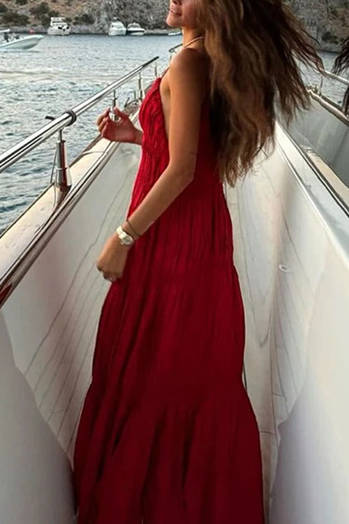 Nonnadress Summer wine Comfortable casual dress