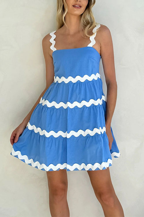 Nonnadress Loose Sweet Ruffle Dress