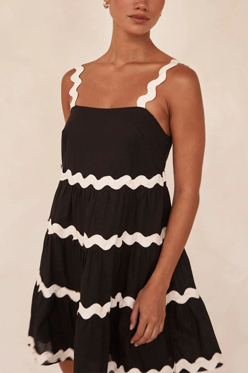 Nonnadress Loose Sweet Ruffle Dress