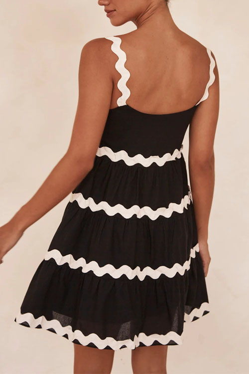 Nonnadress Loose Sweet Ruffle Dress