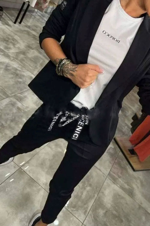 Nonnadress  Fashion loose two-piece suit