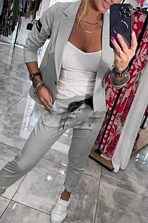 Nonnadress  Fashion loose two-piece suit