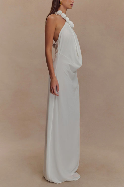 Nonnadress  hanging 3D flowers Fashion dress