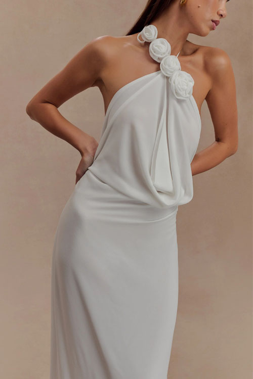 Nonnadress  hanging 3D flowers Fashion dress