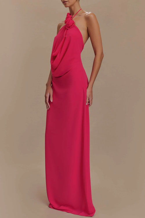 Nonnadress  hanging 3D flowers Fashion dress