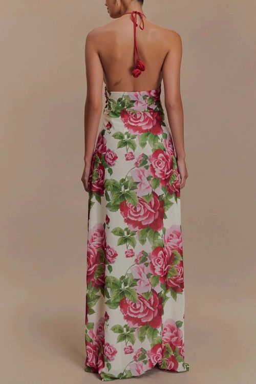 Nonnadress  hanging 3D flowers Fashion dress