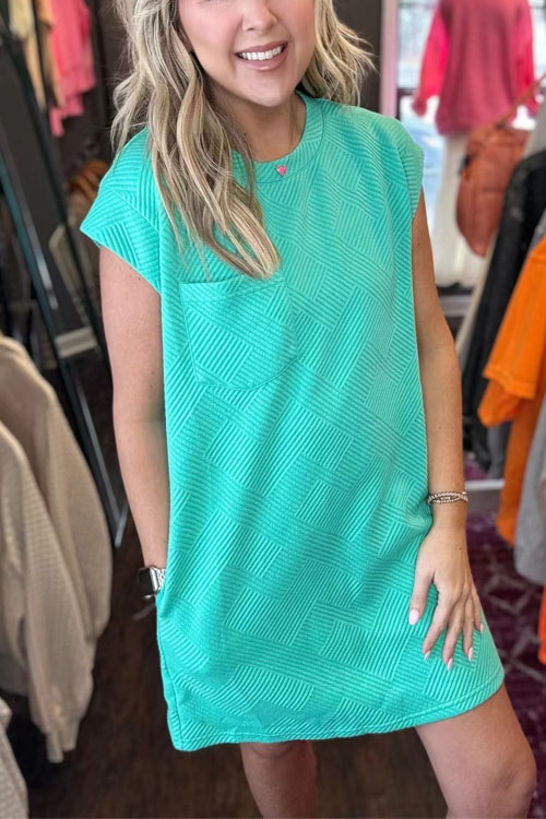 Nonnadress Knitted Short-sleeve Pocket Knit Top