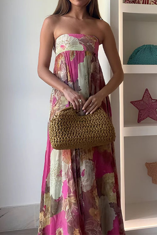 Nonnadress Square neck printed dress