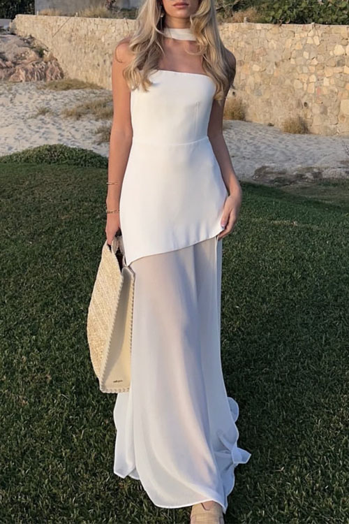 Nonnadress Fashionable one shoulder dress