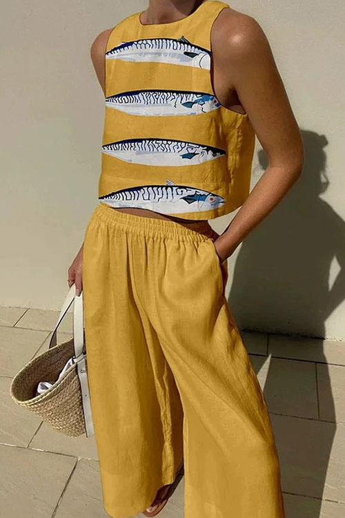 Nonnadress Ocean element leisure suit