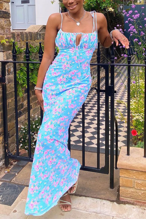 Nonnadress Sleeveless Tie-Back Dress