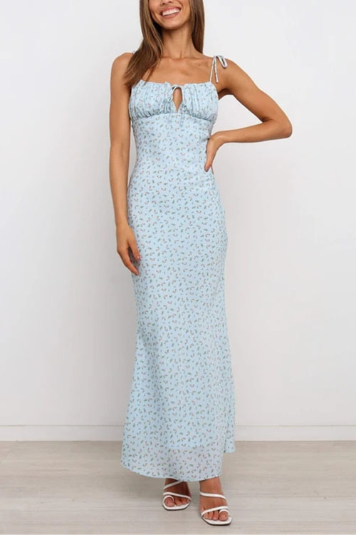 Nonnadress Sleeveless Tie-Back Dress