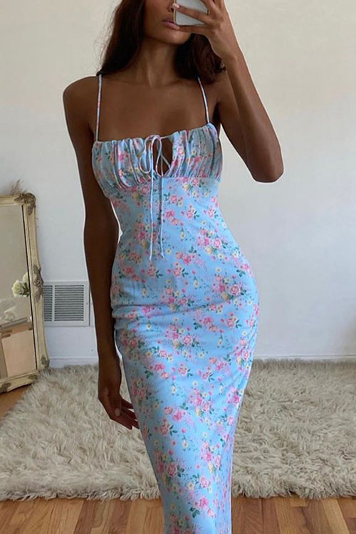 Nonnadress Sleeveless Tie-Back Dress