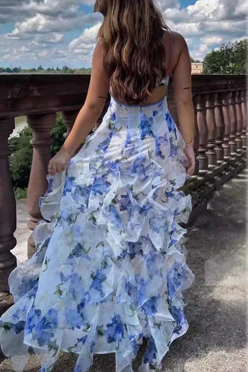 Nonnadress Organza Fairy Evening Gown Dress