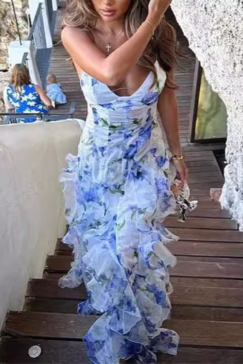 Nonnadress Organza Fairy Evening Gown Dress