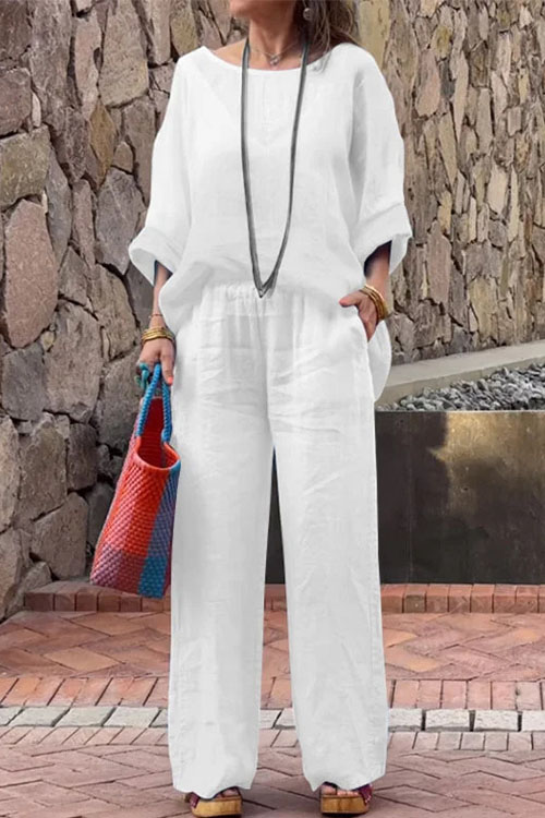 Nonnadress Fashionable Gradient Casual Two-Piece Set