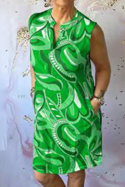 Nonnadress Printed Casual Dress