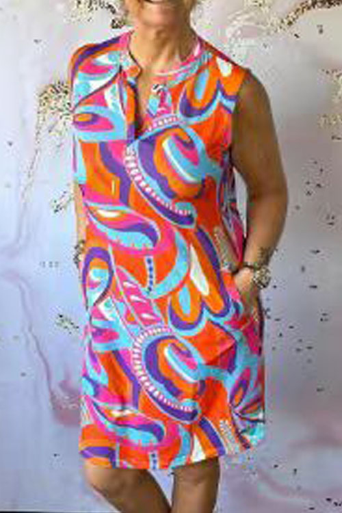 Nonnadress Printed Casual Dress