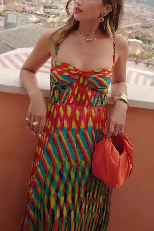 Nonnadress Bohemian Style Vacation Maxi Dress