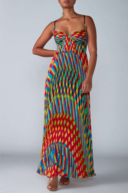 Nonnadress Bohemian Style Vacation Maxi Dress