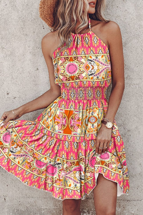 Nonnadress Summer Fashionable Halter Dress