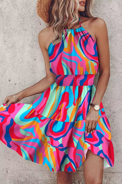 Nonnadress Summer Fashionable Halter Dress